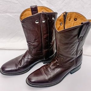 Rancho Boots / Leather Cowboy Boots - Size 26.5